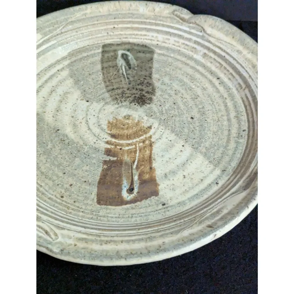 George Griffin Pottery, Sopchoppy Florida Handmade Art Pottery Plate 11